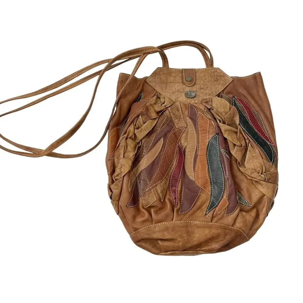 Vintage leather thin